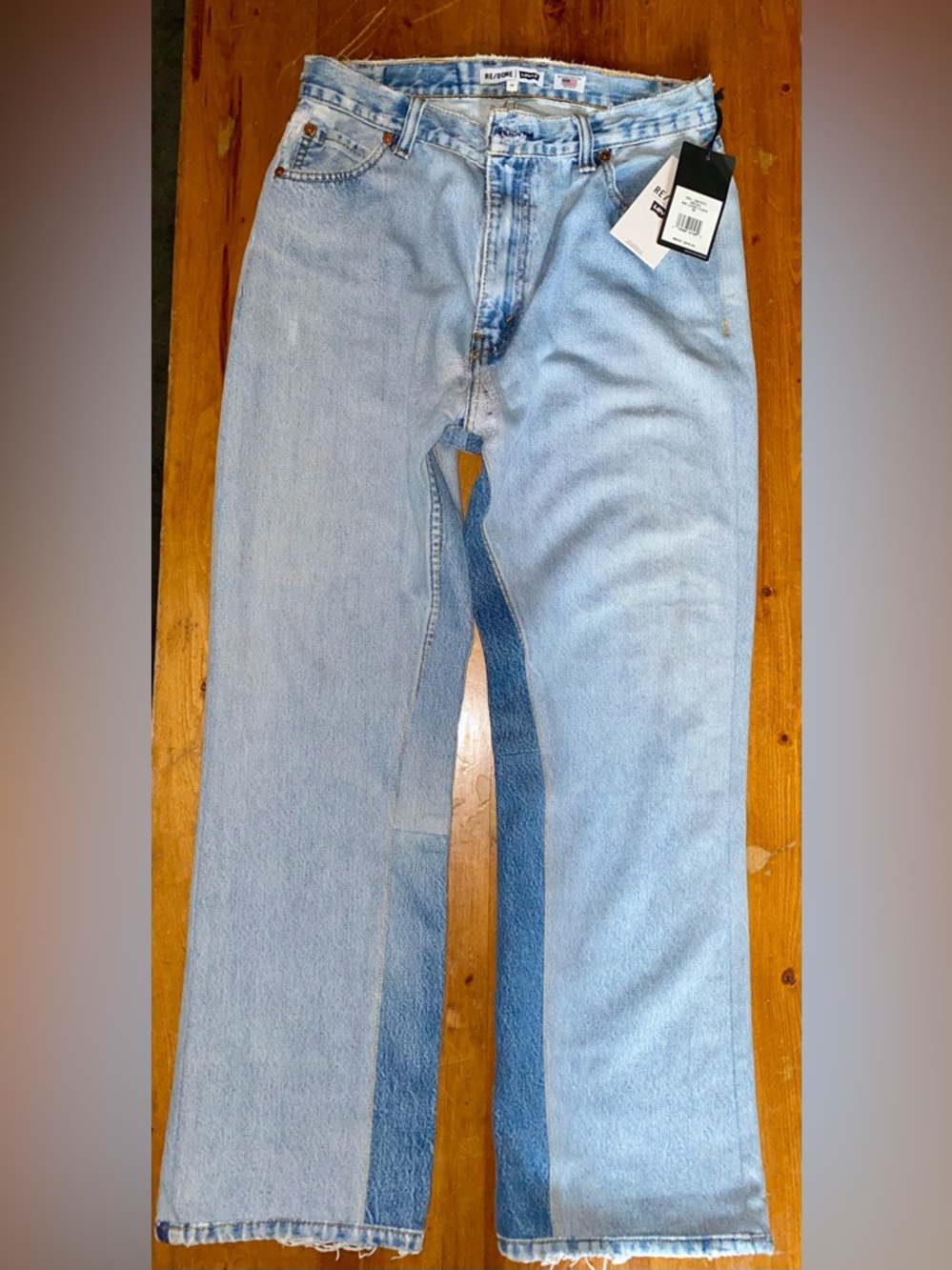 RE/DONE x Levi's Light Wash Denim Jeans size 28 with tags